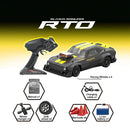 KAMTOM DC163A RTR 1/16 2.4G 4WD 50km/h Drift RC Car ESP Gyro Mini Race LED Light High Speed Racing On-Road Full Proportional Classic Retro Electric Remote Radio Control Vehicles Model Toys