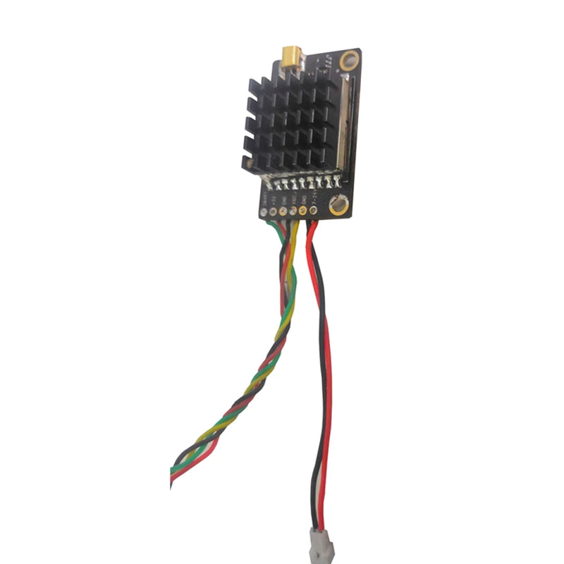 Eachine TX805S 5.8GHz 40CH 25mW-500mW-1000mW-1600mW AV FPV Transmitter MMCX VTX LED Display With Mic Heatsink Support OSD/Pitmode/Smart Audio for RC Drone Airplane Long Rang
