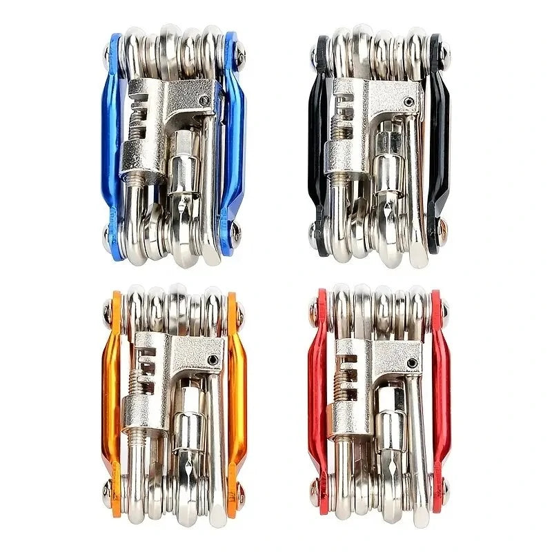 11 In 1 Portable Multifunctional Bike Repair Tool Kit For Outdoor Bicycle Cycling Repair Tool
