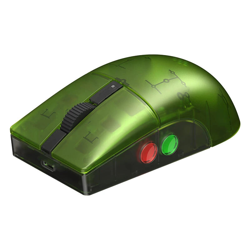 8BitDo Retro R8 Tri-mode Gaming Mouse with Programmable Buttons Charging Dock PAW3395 Optical Sensor 26K DPI Wireless 4K Polling Mouse