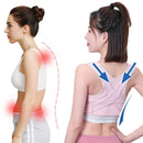 PRANASH Adjustable Clavicle Posture Corrector Upper Back Brace Shoulder Lumbar Support Belt Corset Men Women Hunchback Correction for Fitness Recovery