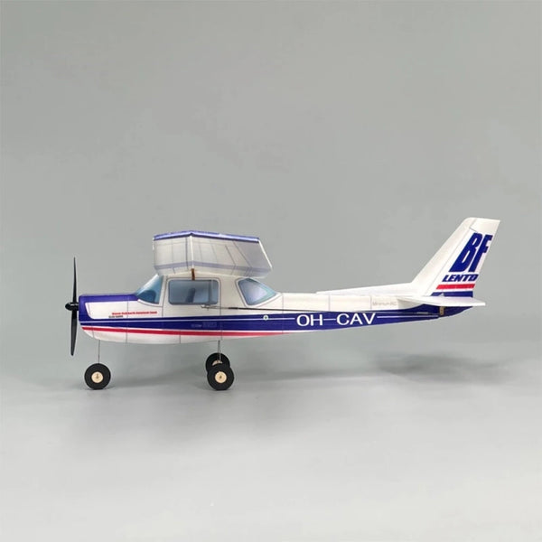 MinimumRC Cessna-152 Skyline Blue 360mm Wingspan 2.4GHz 3CH Gyro Stabilization Trainer RC Airplane KIT with Brushed Motor