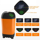 Portable Electric Shower Pump Outdoor Camping Shower IPX7 Waterproof with Digital Display for Camping Hiking Backpacking Travel