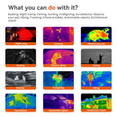 GTGUARD H3 Thermal Imaging Monocular AI Super-resolution384*288Thermal Camera Multiple Scenes Handheld IR Night Vision Goggles