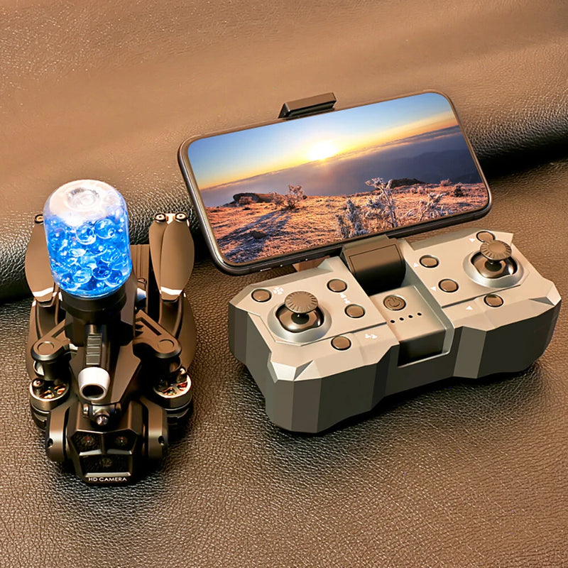 XKJ K11 MAX Three Camera WiFi FPV ESC 3 Lens with Water Bombs Launcher Optical Flow Positioning Brushless Foldable RC Drone Quadcopter RTF