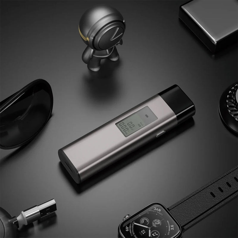 Lydsto Alcohol Tester Handheld Digital Breath Analyzer LCD Display Portable Mini Meter Blow Tester Detector Alcohol Meter