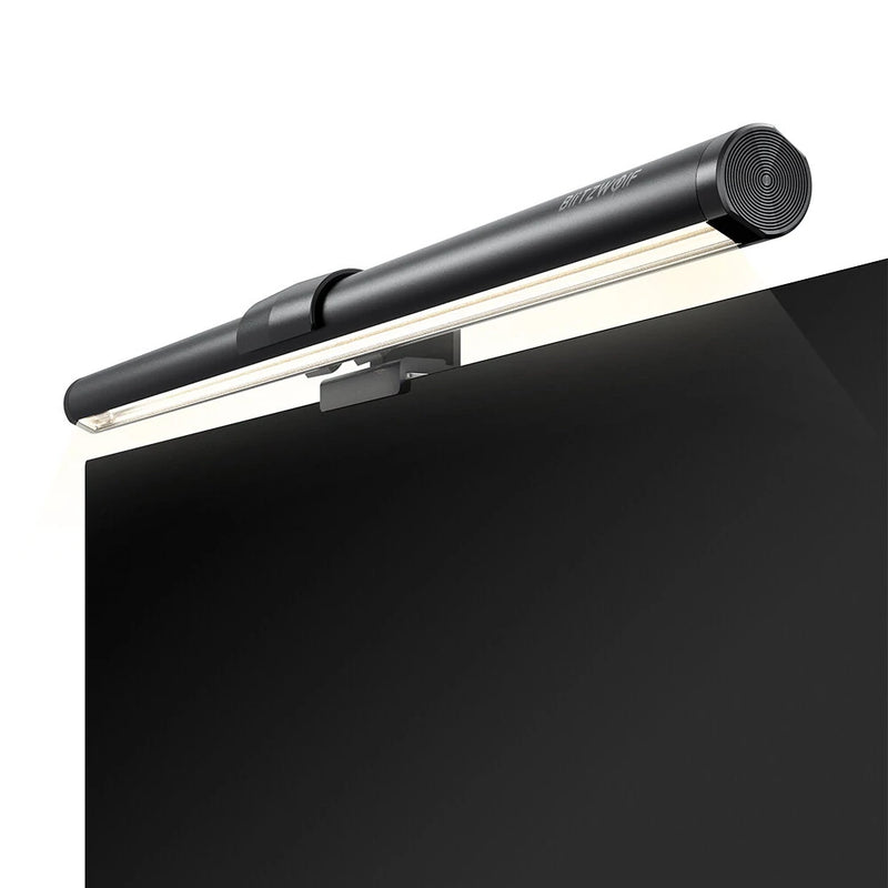 BlitzWolf BW-CML2 RGB Gaming Monitor Light Bar Dual Light Source 300-1000Lux Adjustable Cool/Mix/Warm Light Color Temperature Eye Protection Anti-Glare USB e-Reading Light Touch Control for Home Office PC Computer