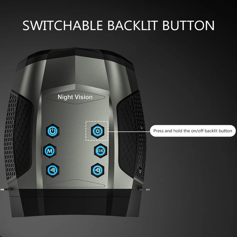 IPRee 600m Digital Zoom High Power Binocular with Night Vision 8X Magnification and  Adult Birding Cruises Safaris Outdoor Sports and Travel Kits