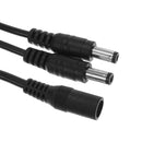 2 in 1 DC 5.5*2.1 Extension Y Type Branch Charging Wire for Solar Panel Two Connection