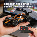 JJRC Q239 RTR 1/40 2.4G 2WD Mini RC Car Formula Racing Stunt Remote Control Drift LED Light 360 Rotation Desktop Portable Vehicles Models Toys