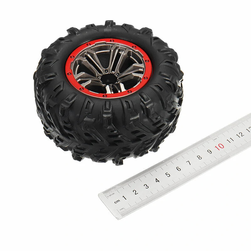 2PCS Hub Wheel Rim & Tires For 9125 1/10 2.4G 4WD RC Car Parts No.25-ZJ02