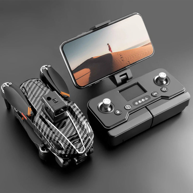 YCRC A16 PRO MAX GPS 5G WiFi FPV with HD Dual Camera Servo Gimbal 360 Intelligent Obstacle Avoidance Optical Flow Hover Brushless Foldable RC Drone Quadcopter RTF