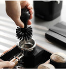 MHW-3BOMBER Coffee Powder Cleaning Brush Bomber Powder Bowl Cleaning Brush Bar Tool for 51-54mm/58mm Coffee Machine Handle