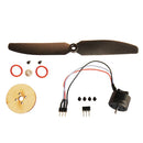 Oversky 1104 4300KV Brushless Motor With GWS5030 Propeller 6A Brushless ESC Power System Combo for RC Airplane Fixed Wing