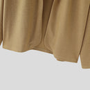 INCERUN Mens Knitted Polo Collar Long Sleeve Cardigan Comfortable Fashion Solid Color Men Top for Spring Fall Winter