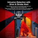 4MP+4MP+4MP+4MP Multi-directional Camera Four-screen Panoramic Home Outdoor HD Ball Wireless WIFI Network Camera