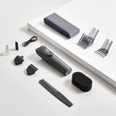XIAOMI Mijia Hair Clipper 2 Full Grooming Kit with LED Display Dual Speeds Cutting Length Adjustable IPX7 Waterproof Rechargeable Shaver