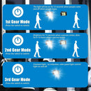 IPRee 3 Mode Solar Clip Lights IP65 Waterproof Super Bright Motion Sensor Lights Energy Conservation Warm Light Garden Wall Light