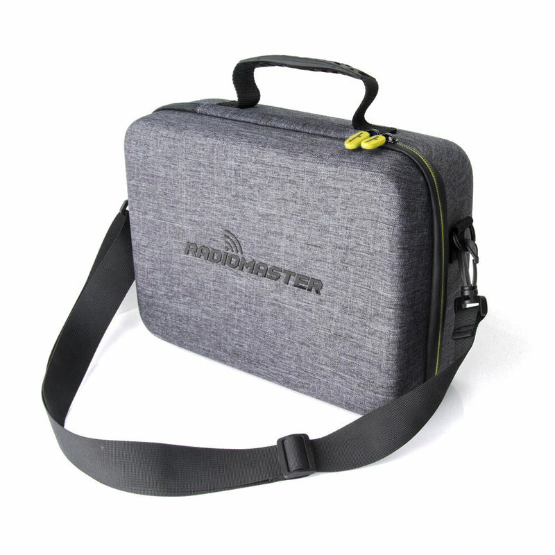 RadioMaster Radio Transmitter Large Fabric EVA Hard Zipper Shoulder Storage Carrying Protection Case for TX16S Transmitter with Folding Handle