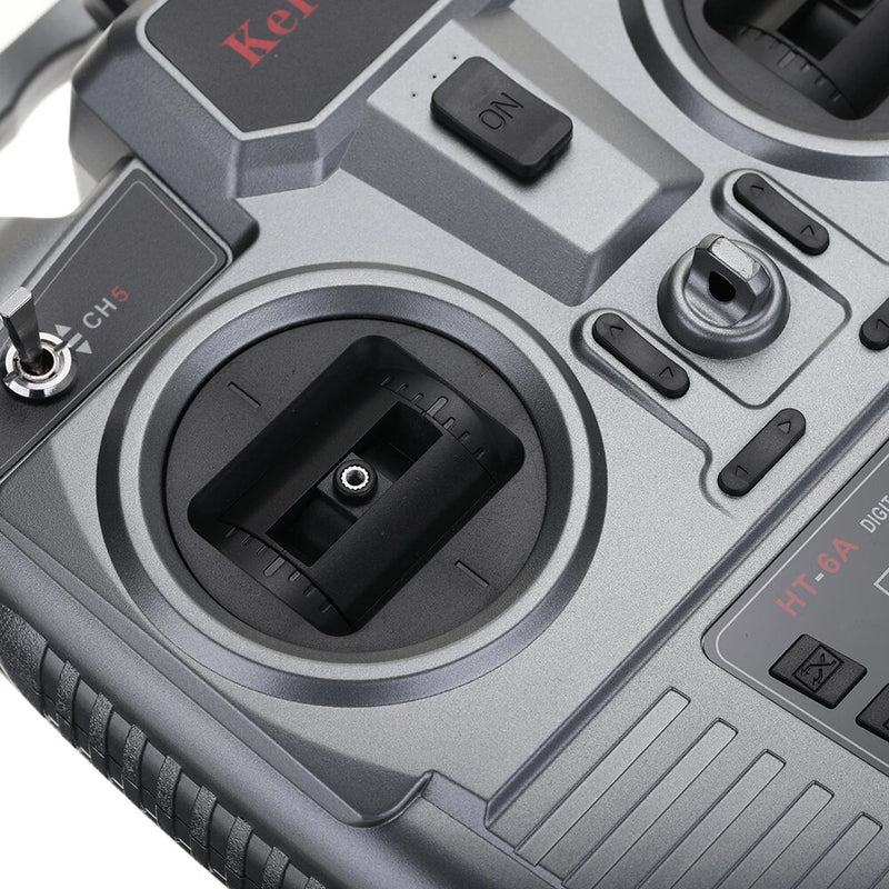 KPQRC HT-6A 2.4Ghz 6CH PWM FHSS Transmitter Remote Control with F-06A Receiver For RC Aircraft Car Boat Tank