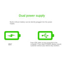 Creative Wooden Pen Holder Clock USB Voice Control Digital Pen Holder Alarm Clock LED Pencil Organizer with LED