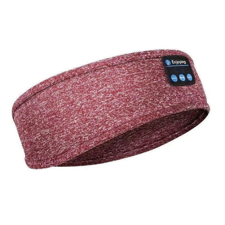KALOAD Yoga Soft Sleep Eye Mask 3D Contoured Music Play Sleeping Headphones Answering Phone Calls Wireless Sport Mask with Built-in Battery for Deep Sleep