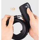 ULAC 110dB Loud Bike Lock 6 Months Battery life Steel Cable Anti-Theft Bike Lock for Road Bike