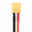 22cm 12/14AWG XT60 Male Plug to 4.0mm Banana Plug  Silicone Cable for B6AC Charger