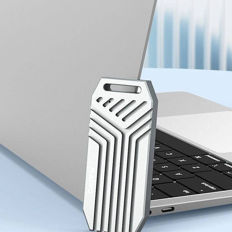 KSY MAIWO K1695 USB4 Hard Drive Box 40Gbps M.2 NVMe to TB4 Type C SSD Enclosure Aluminum Case Housing Tools-free Solid State Drive Box