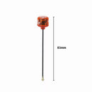RUSHFPV CHERRY 2 Stubby 5.8GHz LHCP/RHCP FPV Antenna - 66mm Ipex for Digital/Analog FPV Systems