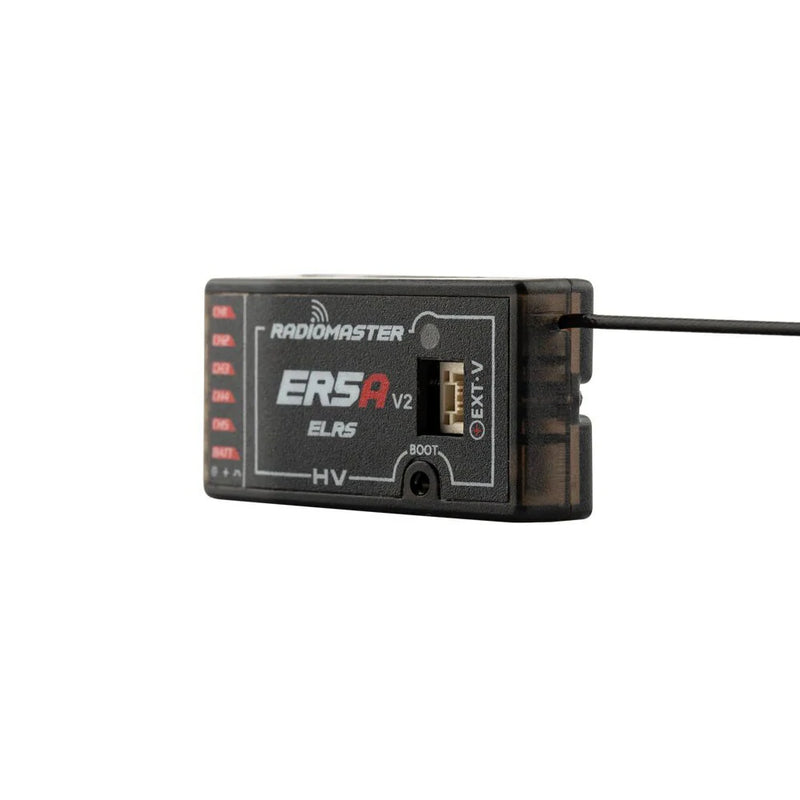 Radiomaster ER5A V2 2.4GHz 5CH ELRS PWM Receiver for MT12 Pocket Boxer TX16S Zorro ELRS Radio Transmitter