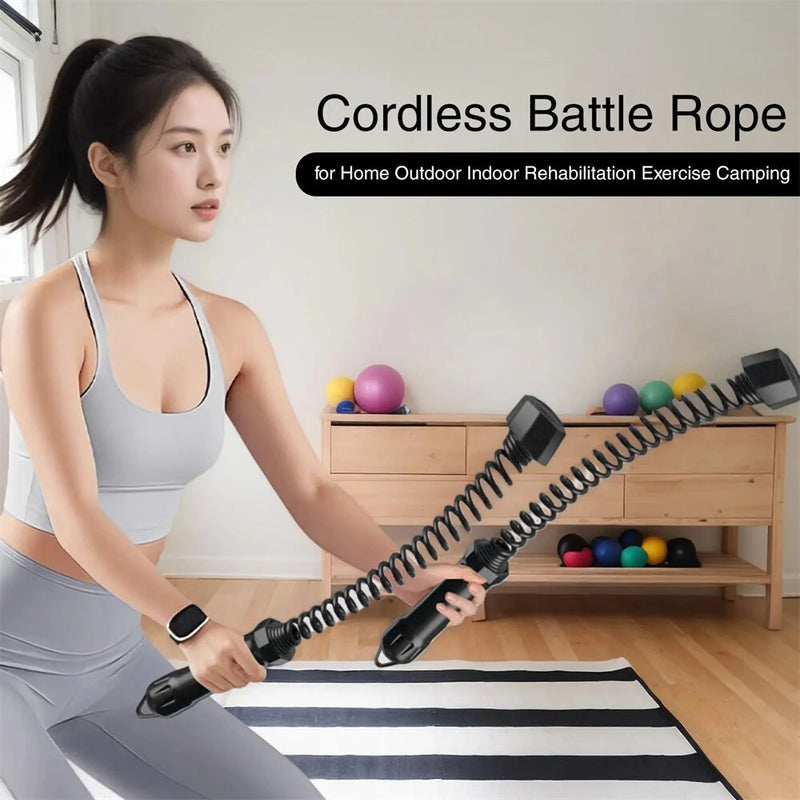KALOAD 1 Pair Battle Ropes Weighted Ropes for Working Out Strength Training Workout Gear for Home Outdoor Indoor Rehabilitation Exercise