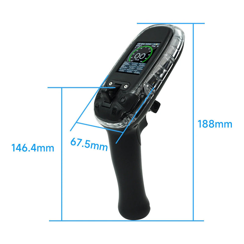 FLIPSKY VX5 Wireless IP68 Waterproof GPS/Beidou Display Remote Controller with Receiver for Electric Surfboard/Electric Skateboard