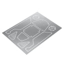 UDIRC UCX2405 UCX2405 PRO 1/24 RC Car Upgraded Parts Metal Body Shell UCX24-P089 Vehicles Models Spare Accessories