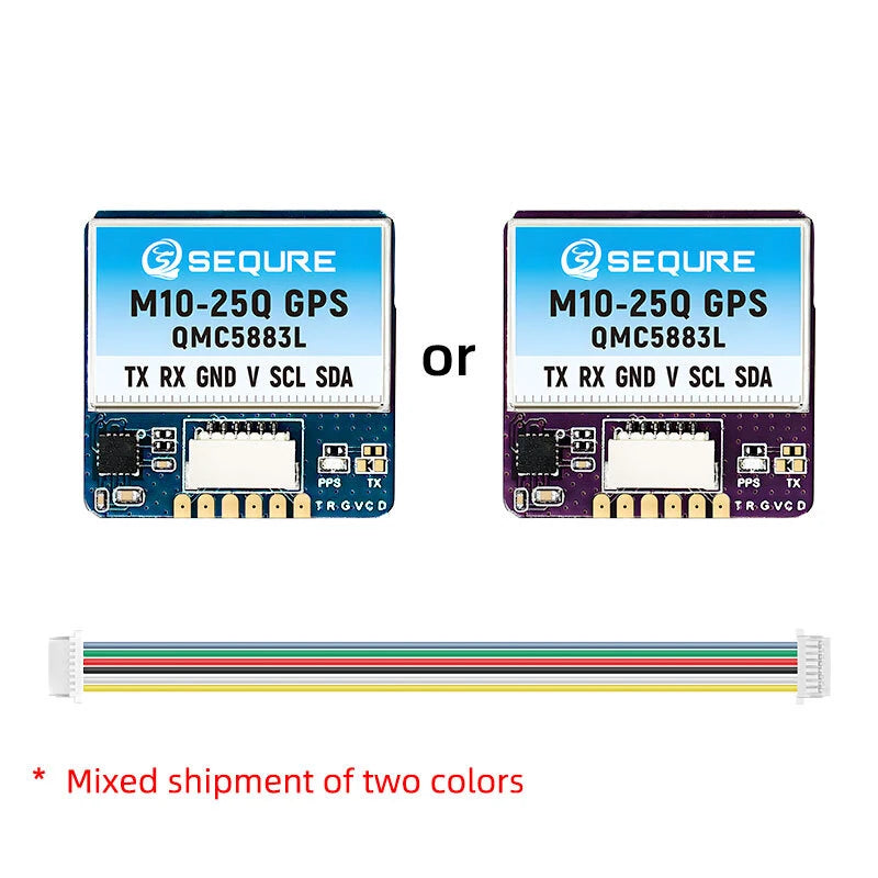 SEQURE M10-12 / M10-18 / M10-25Q M10 GPS Small Size Fast Positioning INVA BF Fixed-wing Racing Drone FPV Return QMC5883L Compass