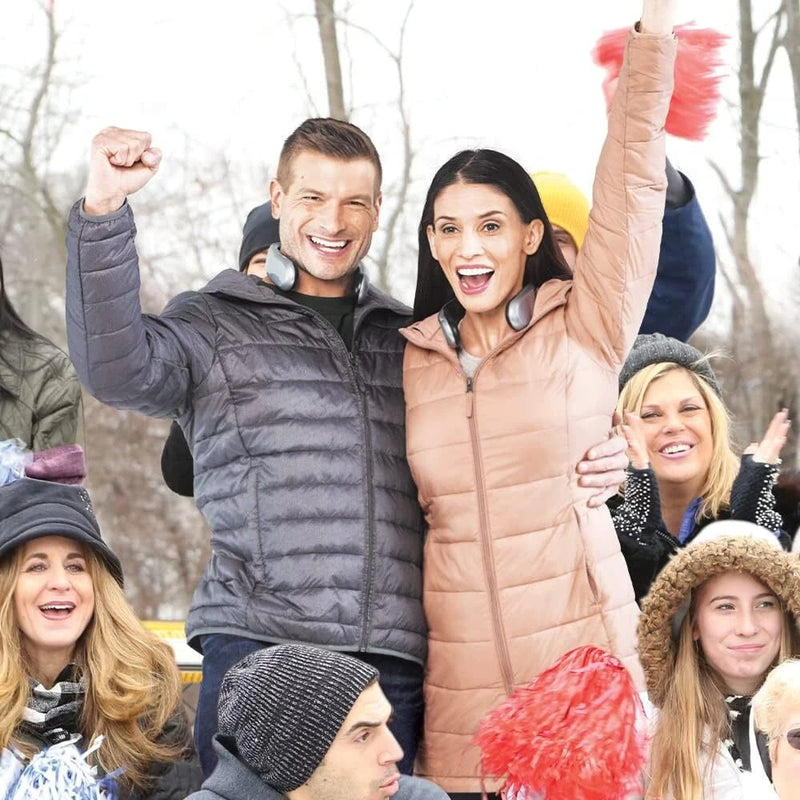 Portable Cordless Heater Neck Heater Personal Wearable Electric Heater 4-Speed Temperature Cordless Charging Personal Heater Outdoor Heater