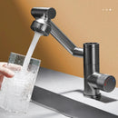 Digital Display 2 Gear Hot Cold Smart Faucet Mounted Wash Sink Hydropower Basin Water Mixer Tap Multifunction Hydropower Basin Faucet
