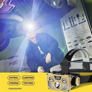 USB Rechargeable Headlamp With Blue Red Light Headlight LED Headlamp Outdoor Camping Fishing Forehead Flashlight Night Head Lamp