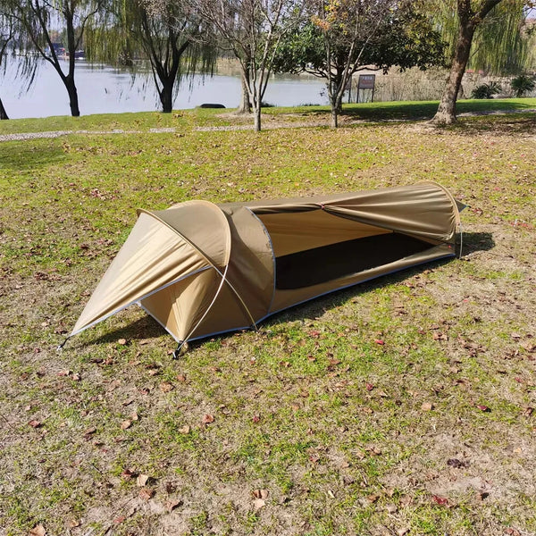IPRee Ultralight Waterproof Camping Tent, Tat Single Tent, 210D Oxford Tent, Astronomical, Outdoor Backpacking, Hiking, Fishing