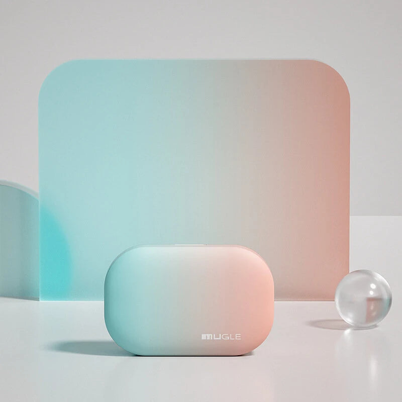 Mugle Mini Ultrasonic Electric Cleaner with Digital Display 4 Gears Time Setting Automatic Intelligent Sterilization And Cleaning Of Cosmetic