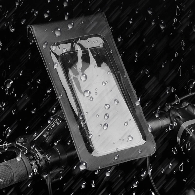 BENGGOU Waterproof Bicycle Phone Mount 360 Rotation Touch Screen Handlebar Phone Holder for MTB Bike Road Bike Cycling