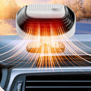IPRee 2 in 1 120W Winter Fast Heating Car Heater 12V  Electric Fan Windshield Defogging Cooling for Truck RV SUV Travel Camper