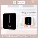 400ML Wall Mount Automatic Foam Soap Dispenser LED Temperature Display Electric Touchless Bathroom Intelligent Washing Hand Machine