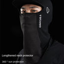 Ice Silk Sunscreen Headgear Outdoor Cycling Head Neck Gaiter Quick Dry Breathable UPF50+ Motorcycle Bike Full Face Mask Cap