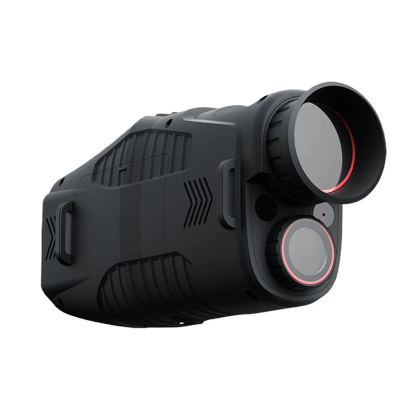 IPRee R11 Night Vision Monocular,10X Zoom, QHD Photo and Video Night Portable Vision 800m Visible Distance, Support Adult Helmet For Camping, Bird watching, Hunting