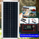 1000W Solar Panel 12V Solar Cell 20A Controller Solar Plate Kit For Phone RV Car Caravan Home Camping Outdoor Battery