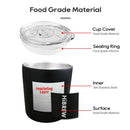 HiBREW 240ml Portable Hanging Ear Style Coffee Thermal Mug Foldable Filter Stainless Steel Double Wall Vacuum Insulated Coffee Cup