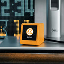 WiFi Weather Clock Stocks Exchange Rates Bitcoin Cryptocurrency Price Tracking Display Smart Weather Clock with Touch Button