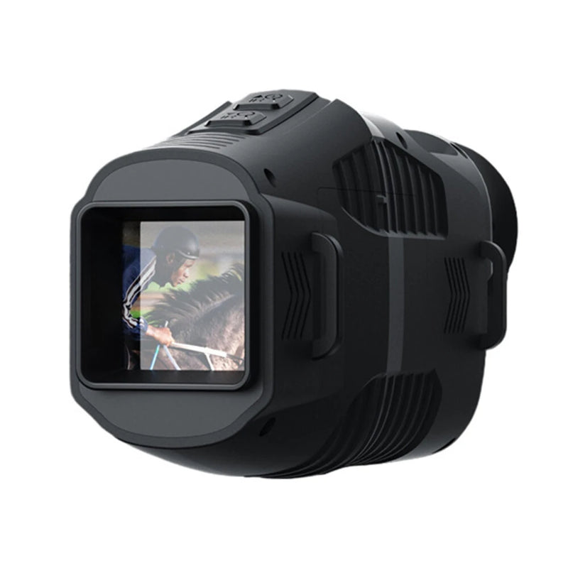 IPRee R11 Night Vision Monocular,10X Zoom, QHD Photo and Video Night Portable Vision 800m Visible Distance, Support Adult Helmet For Camping, Bird watching, Hunting