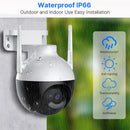 Hiseeu WHD912B 2MP Outdoor Security Camera 1080P HD IP66 Waterproof Color Night Vision AI Human Detection Wireless WiFi Camera ICSEE App